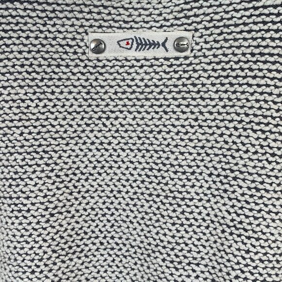 Weird Fish Heavy “Cruiser” 1/4 Zip Macaroni Winter Sweatshirt. - Picture 8 of 14